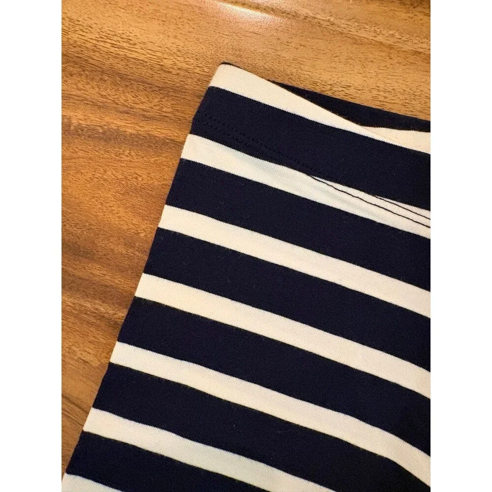 NWT Primary Park Stripe Leggings, Navy/Ivory Stripe, Size 4T